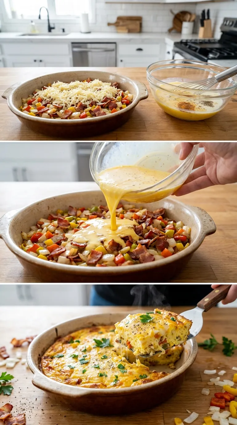 CRUSTLESS QUICHE READY IN 30 MINUTES 3 How to Make Crustless Quiche
