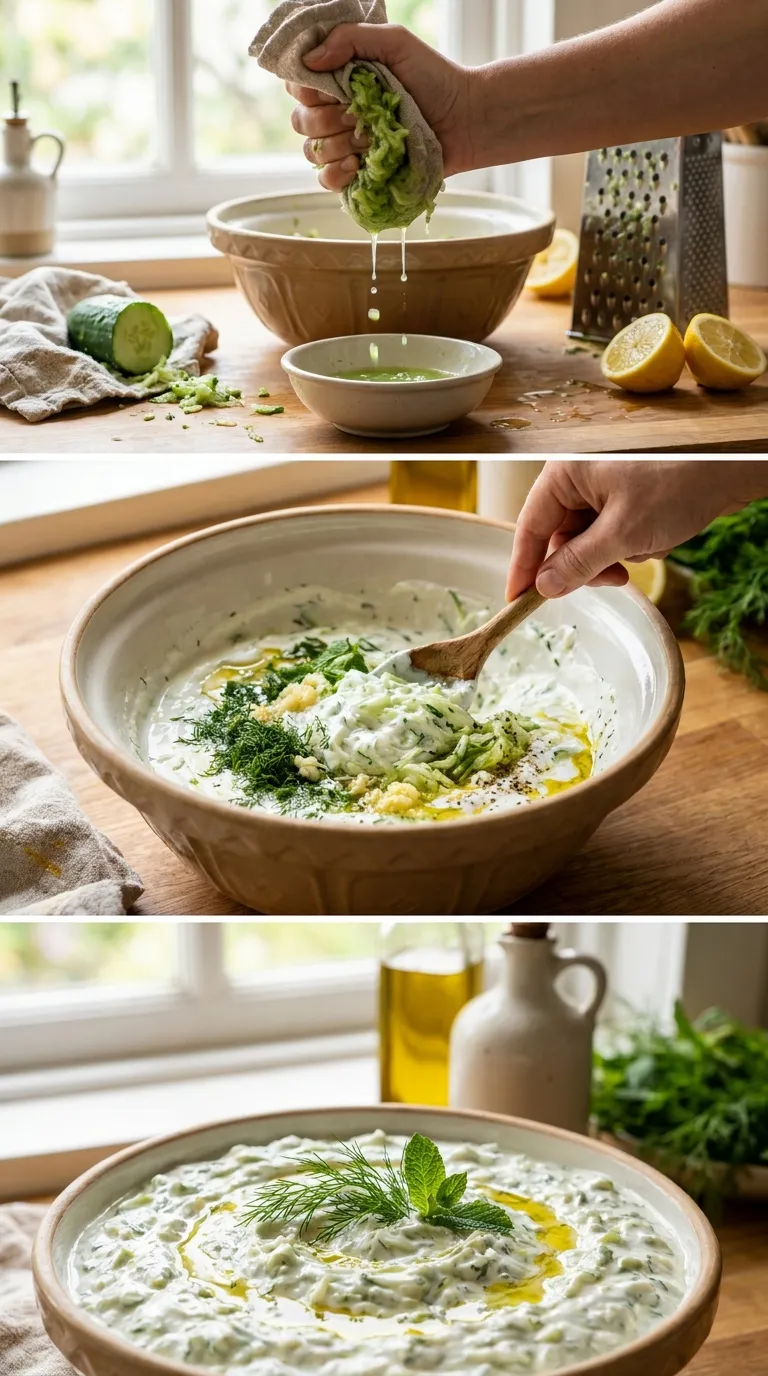 How to Make Greek Tzatziki Sauce