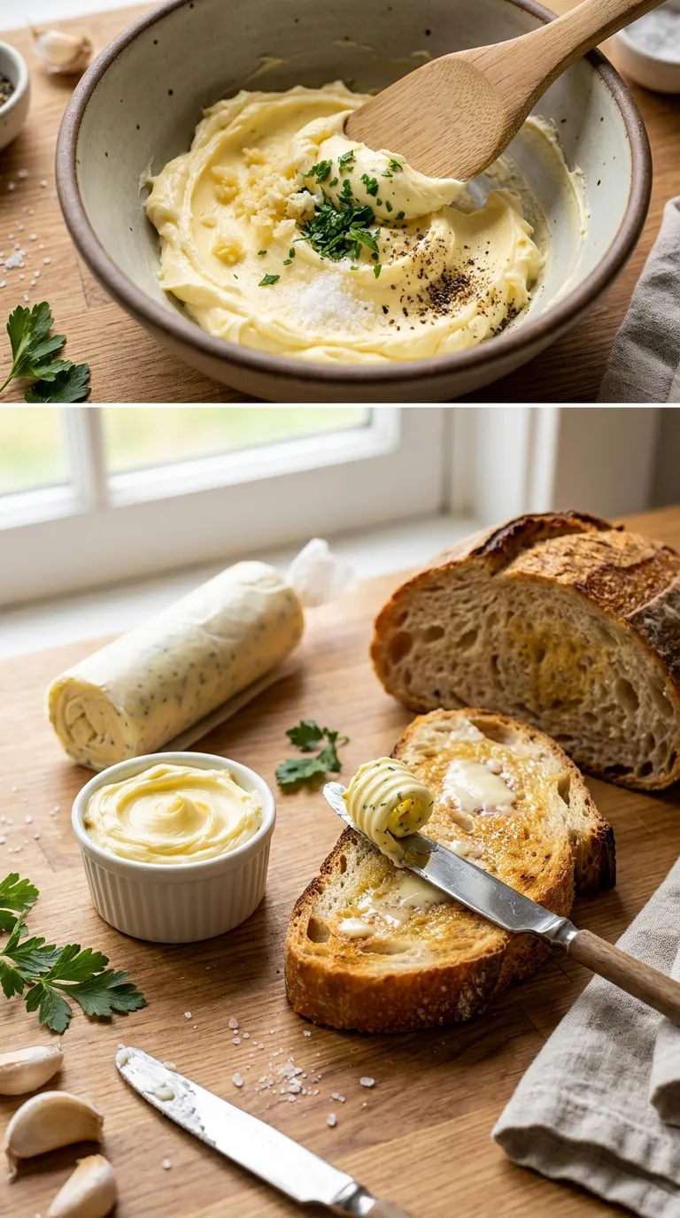 How to Make Homemade Garlic Butter