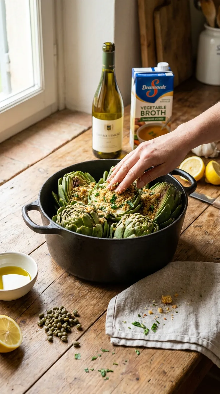 ITALIAN STUFFED ARTICHOKES AN EASY SPRING WINNER 3 How to Make Italian Stuffed Artichokes