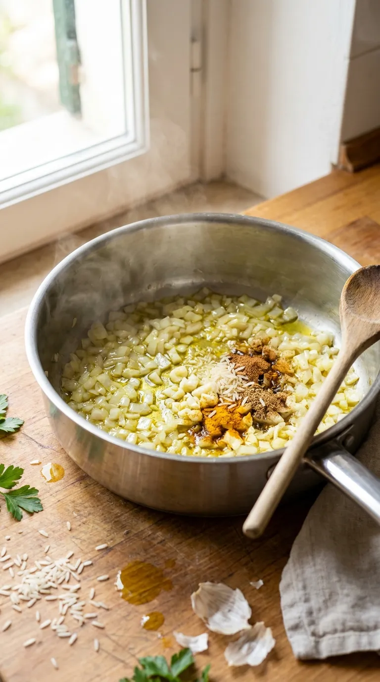 MEDITERRANEAN YELLOW RICE A WEEKNIGHT WIN 3 How to Make Mediterranean Yellow Rice