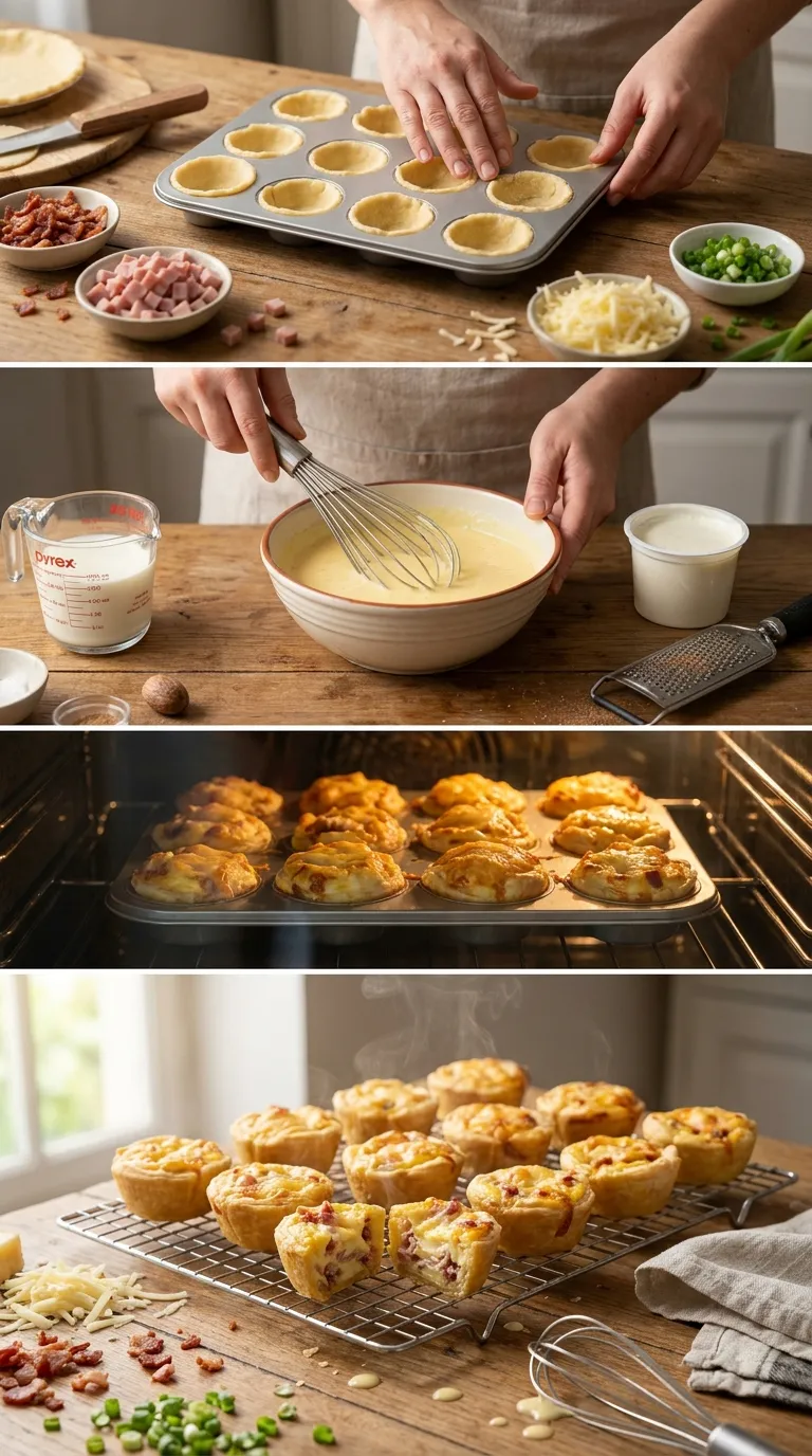 How to Make Mini Quiche