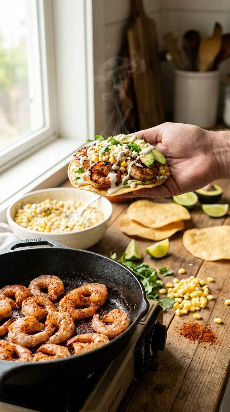 How to Make Shrimp Tostadas