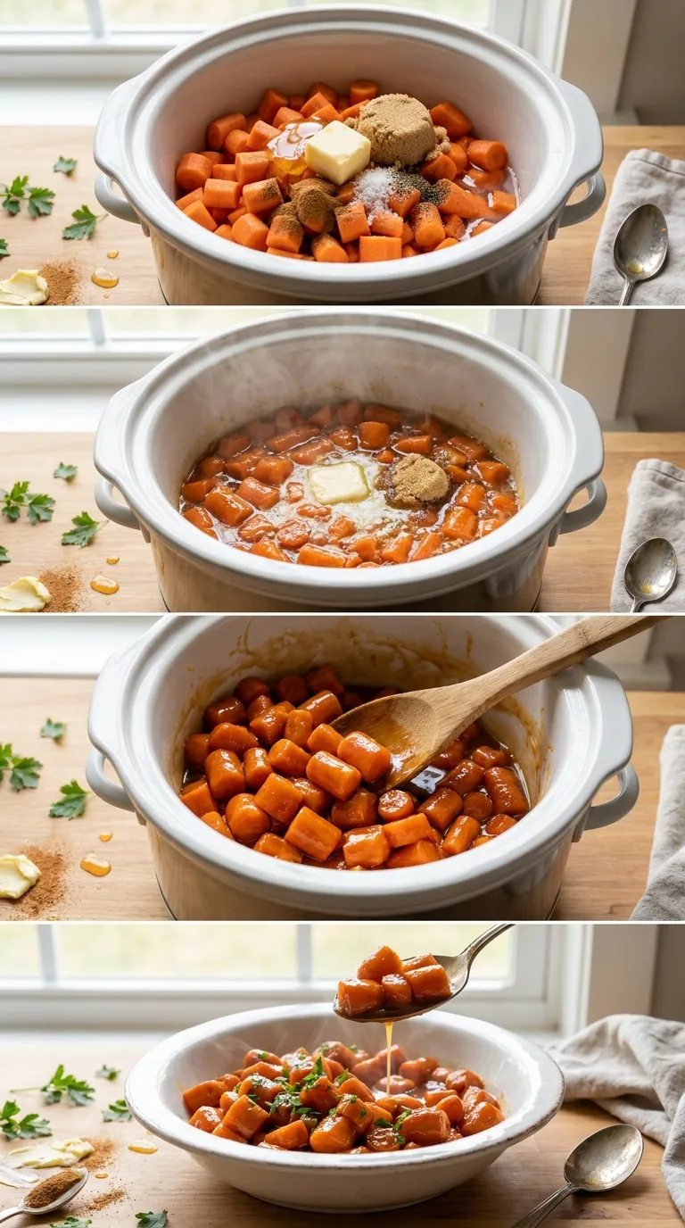 How to Make Slow Cooker Honey Glazed Carrots