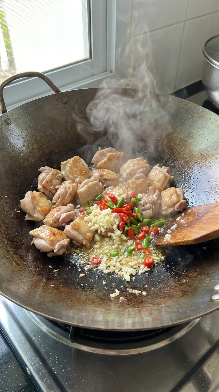 How to Make Thai Basil Chicken
