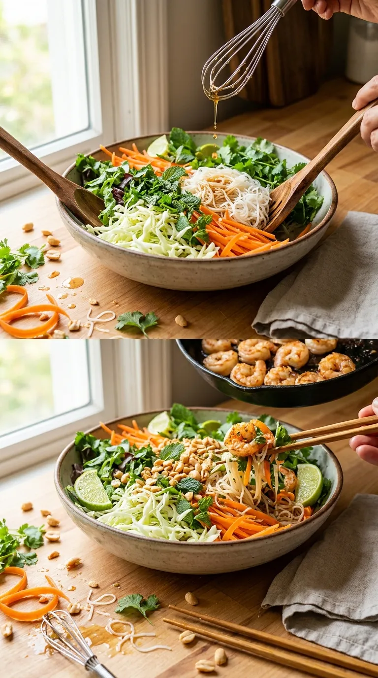 How to Make Spring Roll in a Bowl