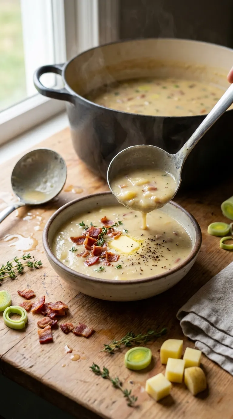 ULTIMATE BACON POTATO LEEK SOUP RECIPE 3 How to Make Bacon Potato Leek Soup